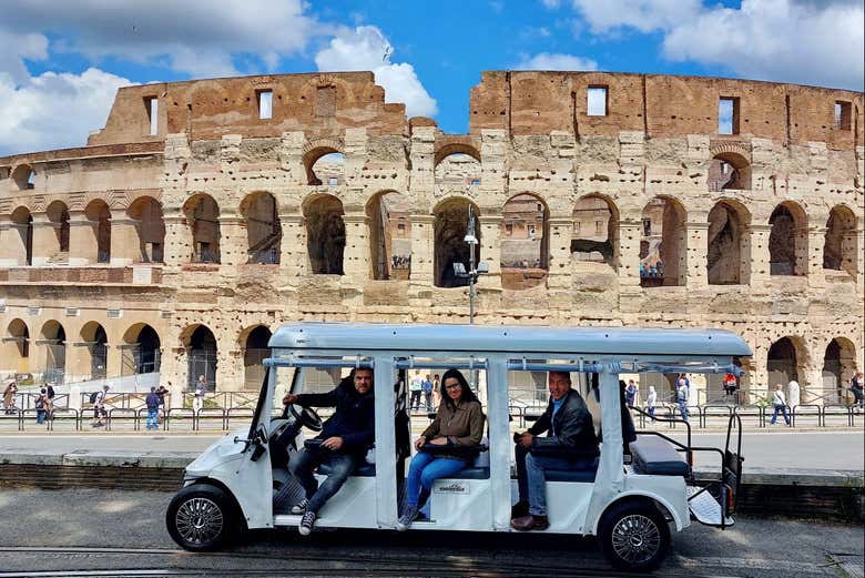 Practice ecotourism on this electric car tour of Rome