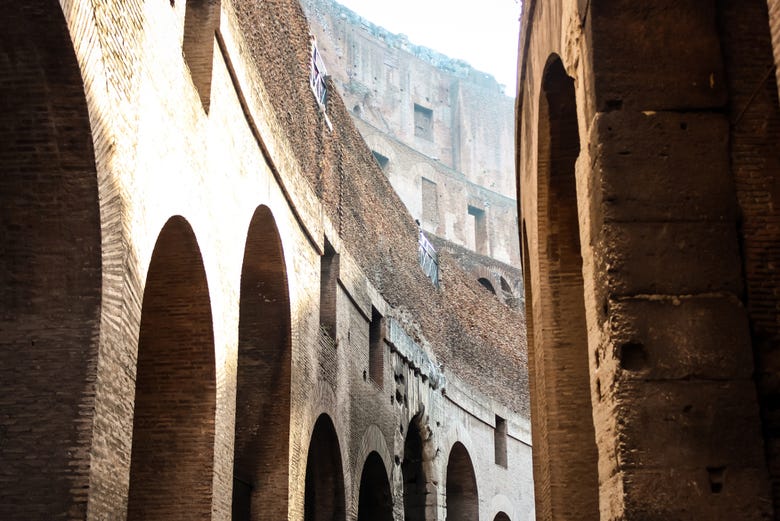 Exploring the underground Colosseum