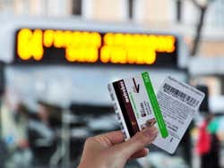 Rome public transport ticket