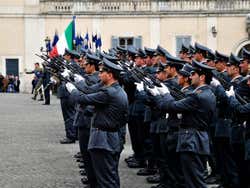 Piazza del Quirinale, changing of the guard
