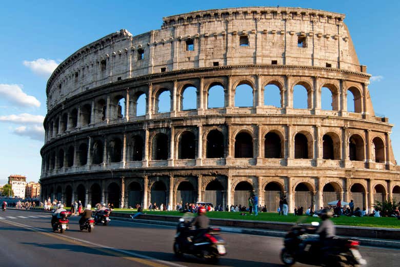 The Colosseum in Rome