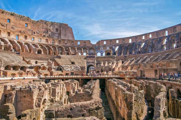 Colosseum Underground, Roman Forum & Palatine Hill Tour